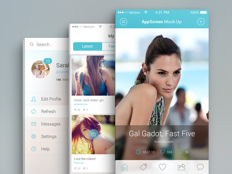 Fashion App Design